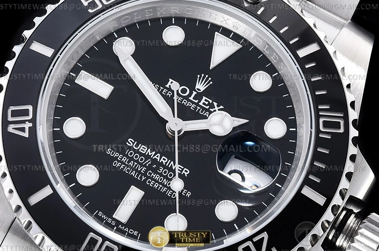 0522 ROLSUB0424A – Submariner 116610LN 904L SS SS Blk KING VS Affordable 1049